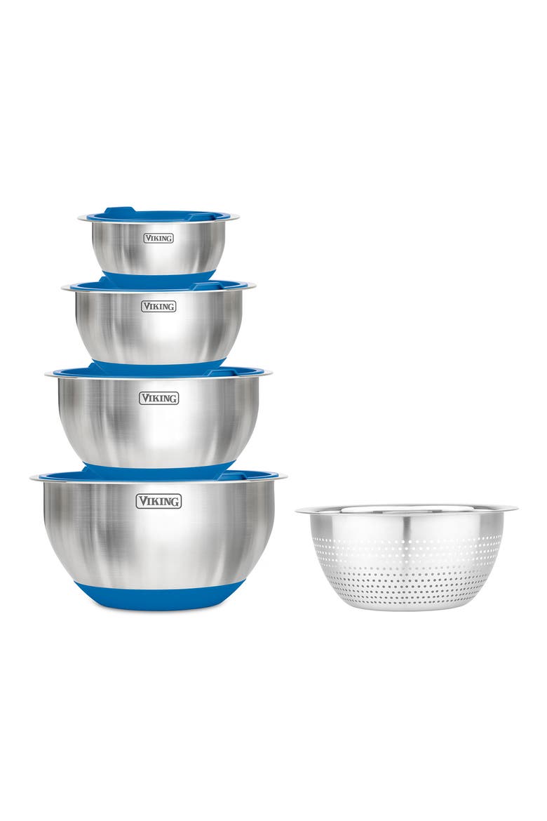 9-Piece Mixing Bowl Set, Main, color, BLUE