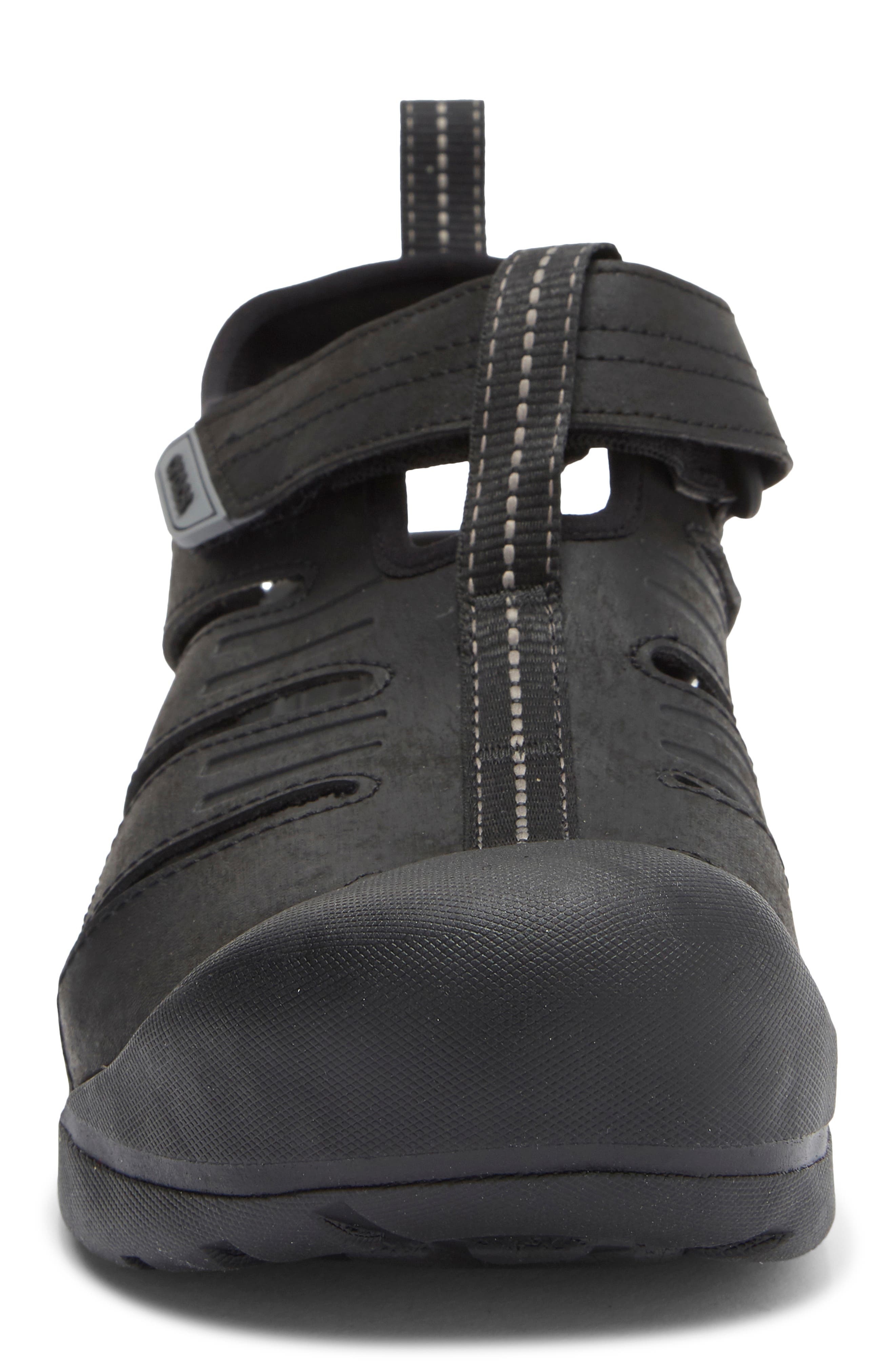 CROCS Yukon Fisherman Sandal, Alternate, color, Black