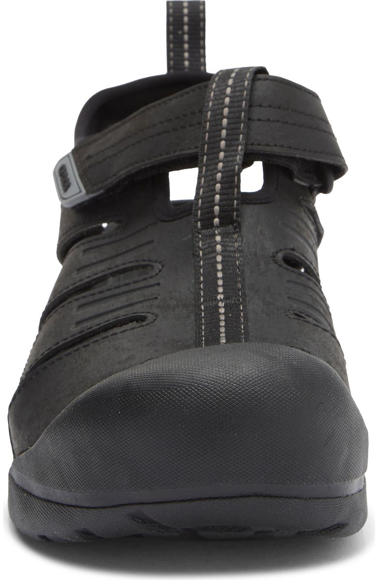 CROCS Yukon Fisherman Sandal, Alternate, color, Black