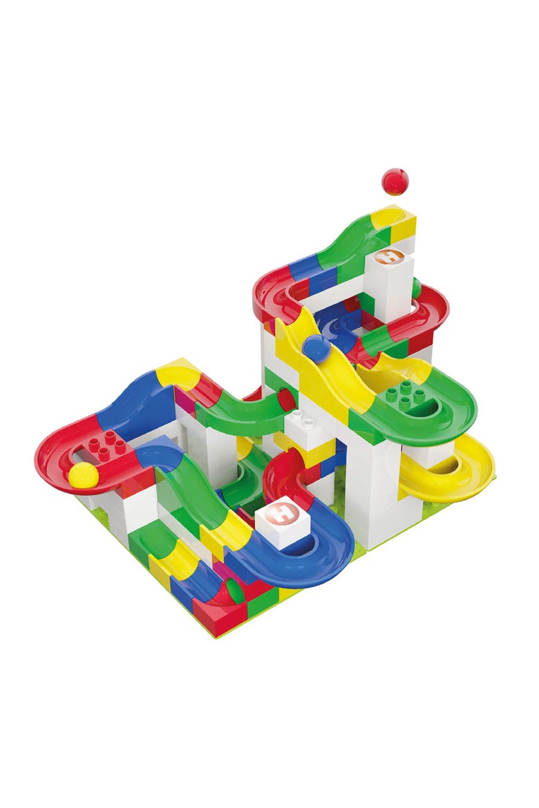 Marble Run 123 Piece Starter Building Box Set, Alternate, color, Multi