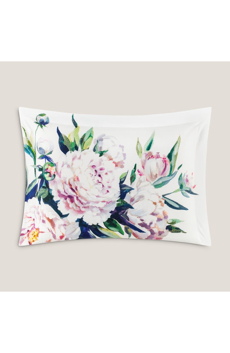 Togas Peonia Pillow Case, Alternate, color, Blue