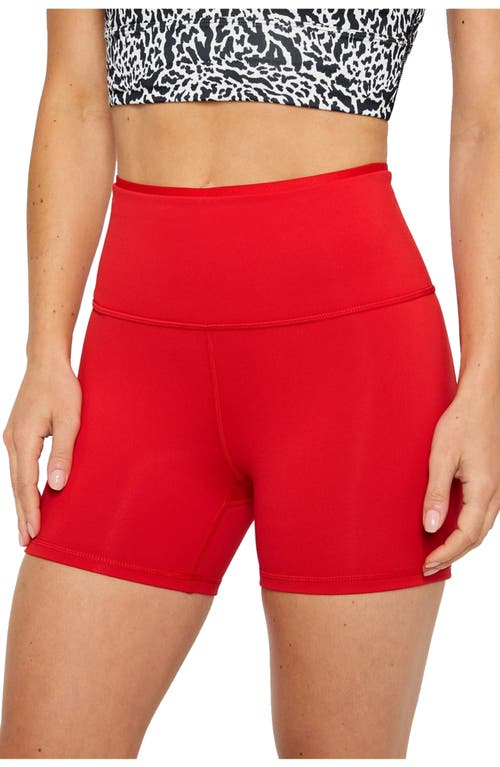 Fabletics Boost Powerhold® High-waisted Short 4" In Red