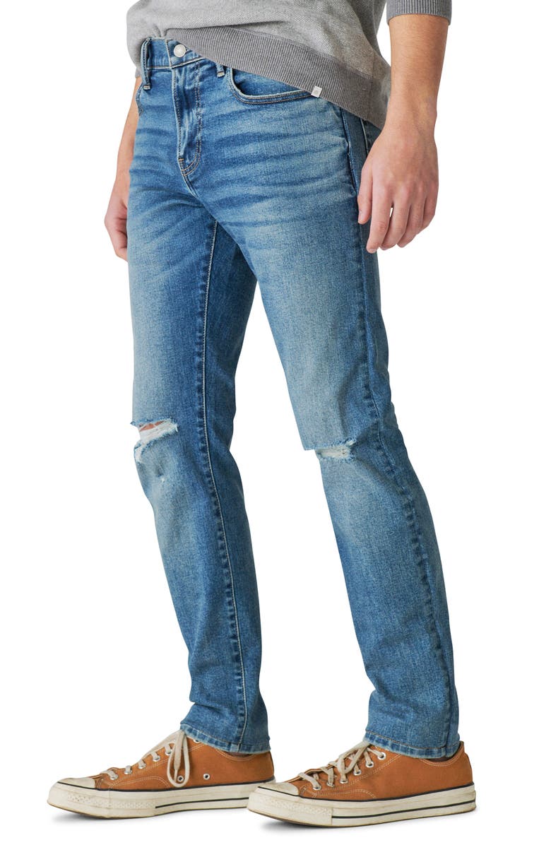 Lucky Brand 110 Slim Fit Jeans, Alternate, color, 