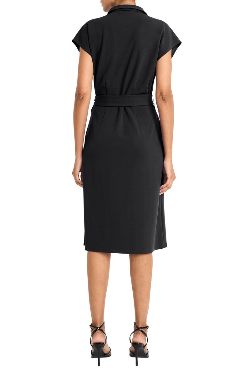 Maggy London Collared Midi A-Line Dress, Alternate, color,