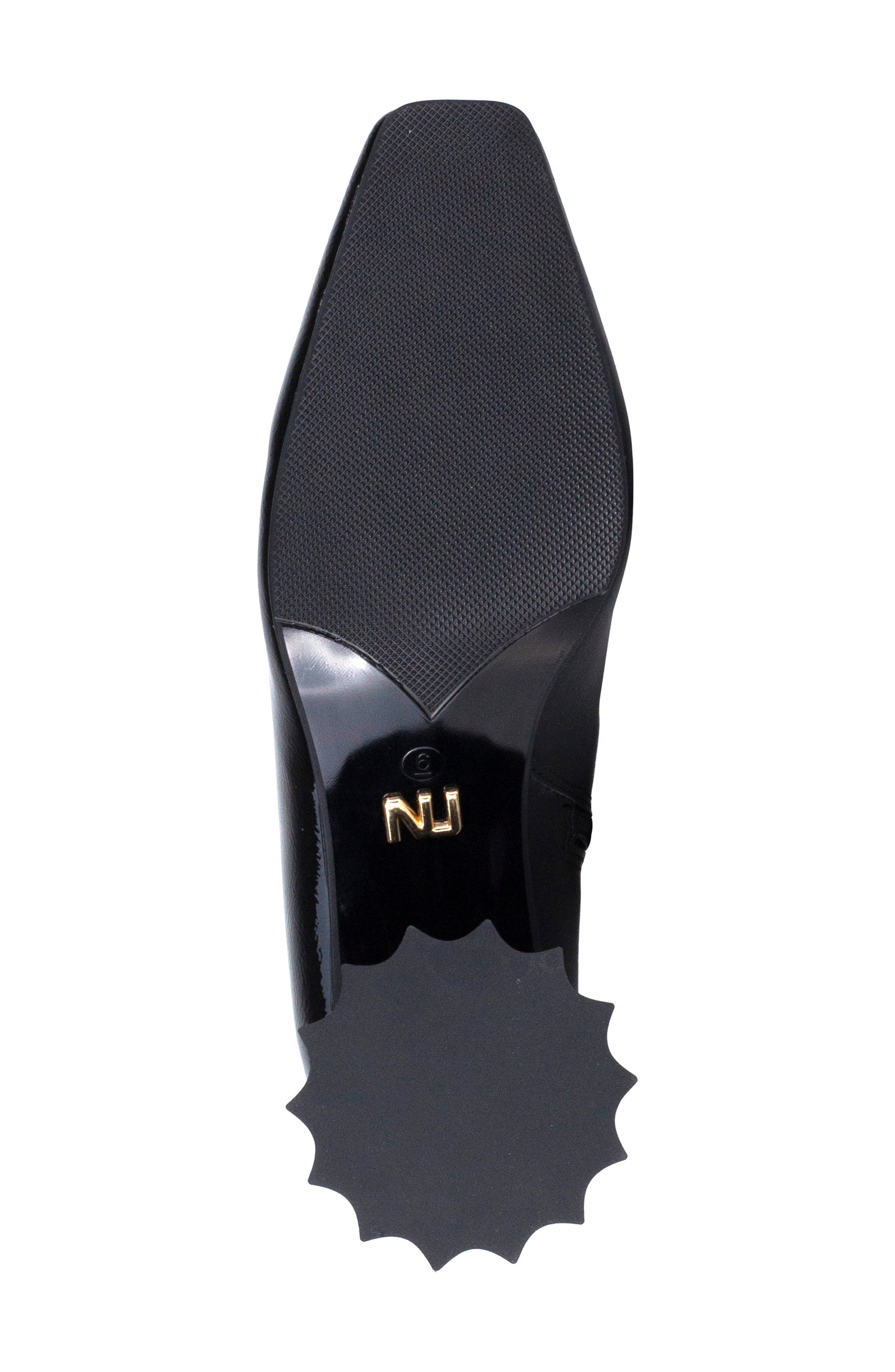 NINETY UNION Napoli Fluted Block Heel Boot, Alternate, color, Black