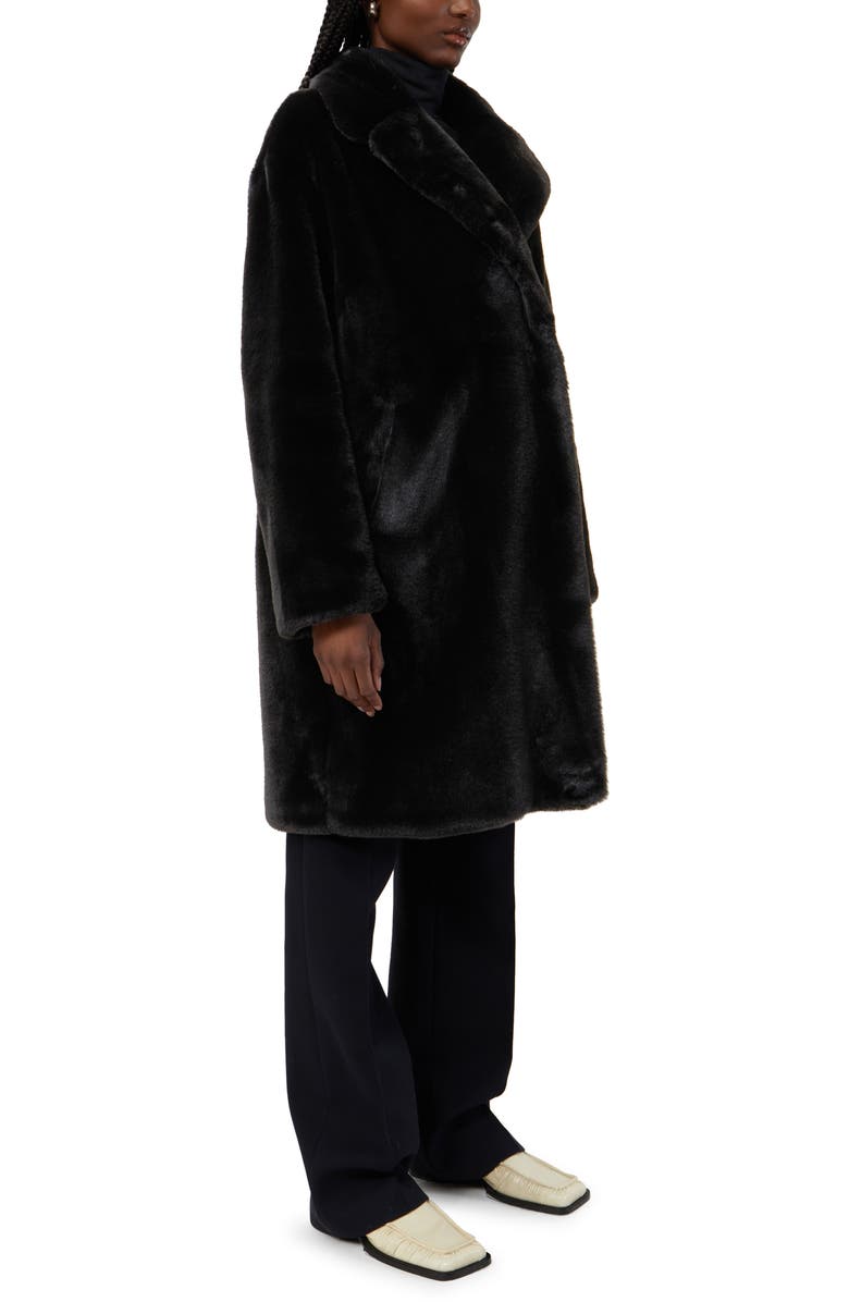 Apparis Stella Pluche<sup>™</sup> Faux Fur Coat, Alternate, color, 