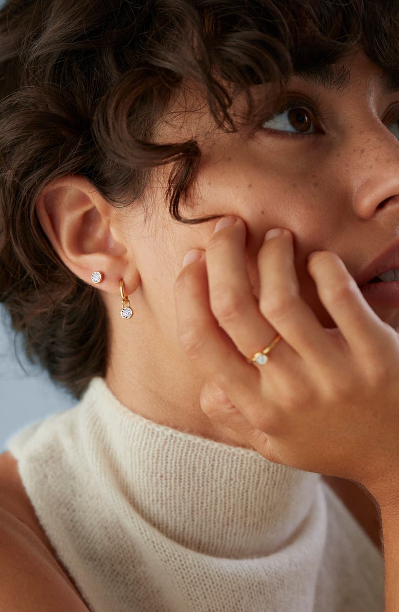 Monica Vinader Diamond Solitaire Charm Pendant, Alternate, color, 