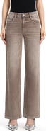 Bayeas Mid Rise Straight Leg Jeans