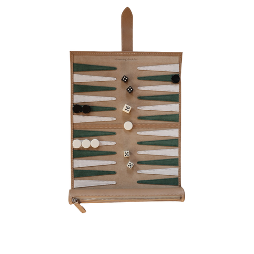 Throwing Doubles Travel Backgammon Board - Mexico  product