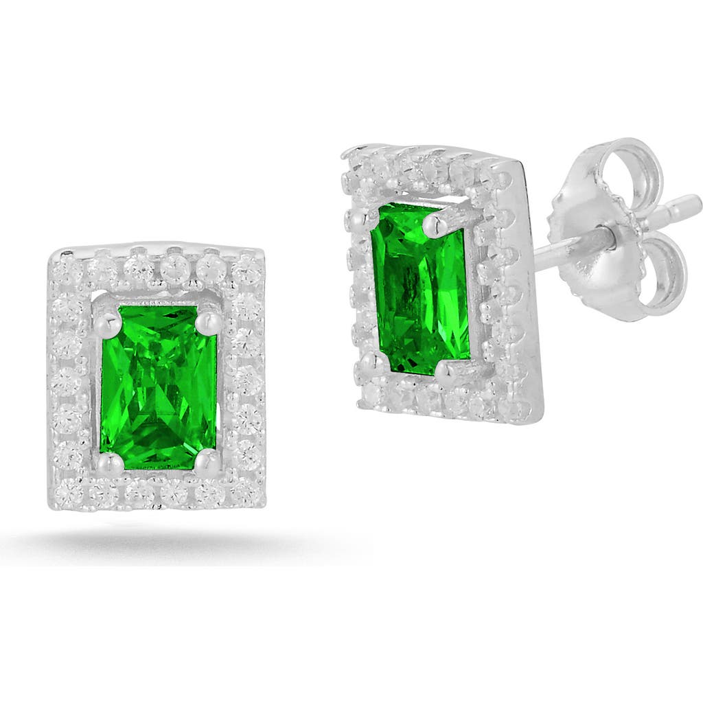 Glaze Jewelry 14k Gold Plated Silver Cluster Stud Earrings In Metallic