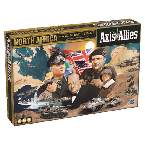 Axis & Allies North Africa - WWII Strategy Board Game, Ages 12+