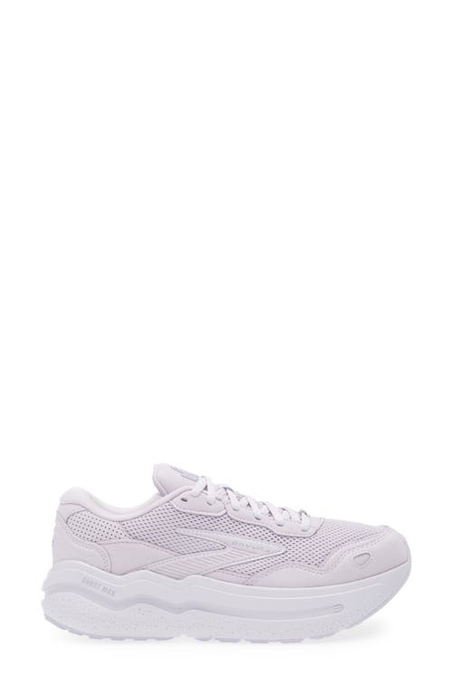 Brooks Ghost Max Se Running Sneaker In Lilac/lavender