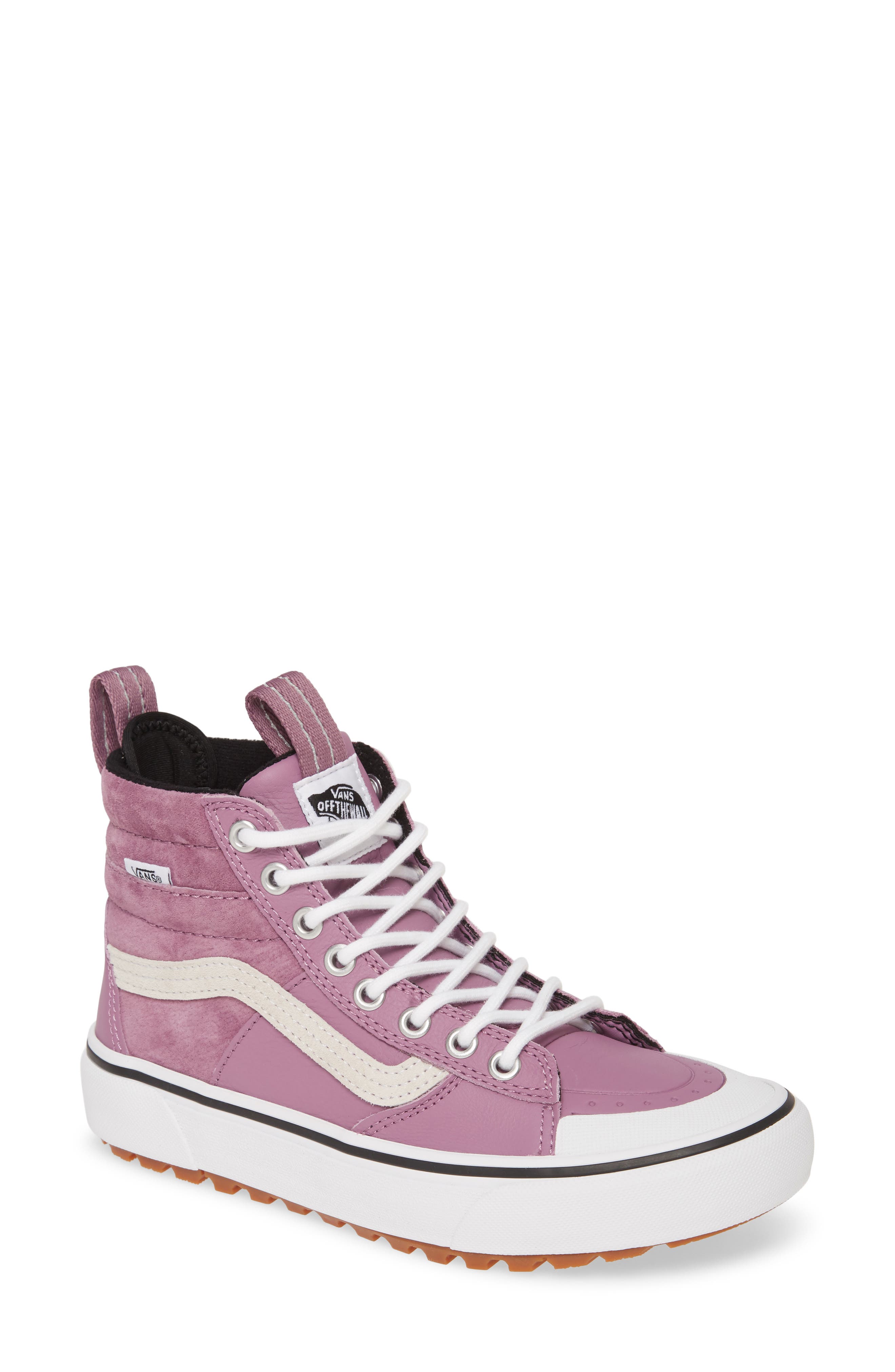 Sk8-Hi MTE 2.0 DX Water Resistant High Top Sneaker, Main, color, VALERIAN/ TRUE WHITE