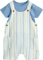 NEXT Stripe Romper & Bodysuit Set