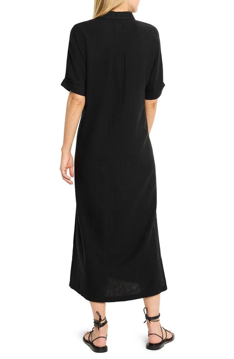 NIC+ZOE Rumba Linen Blend Maxi Dress, Alternate, color, 
