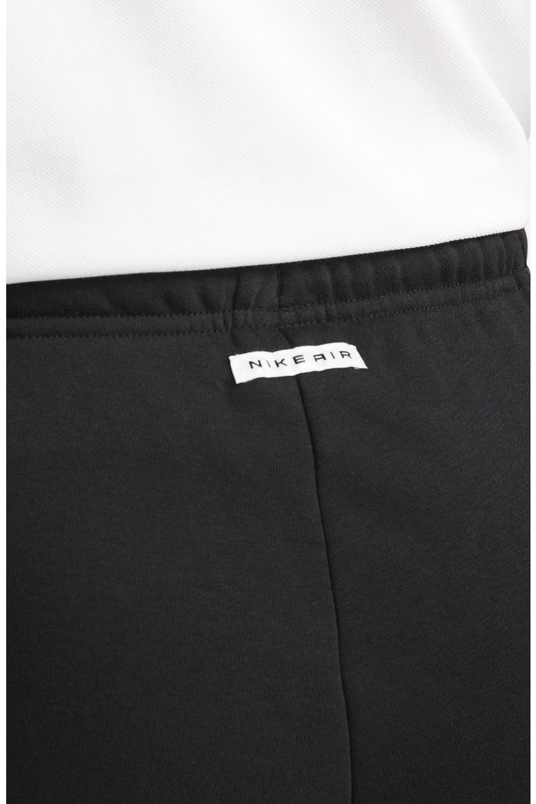 Air Fleece Joggers, Alternate, color, BLACK/ BLACK/ WHITE