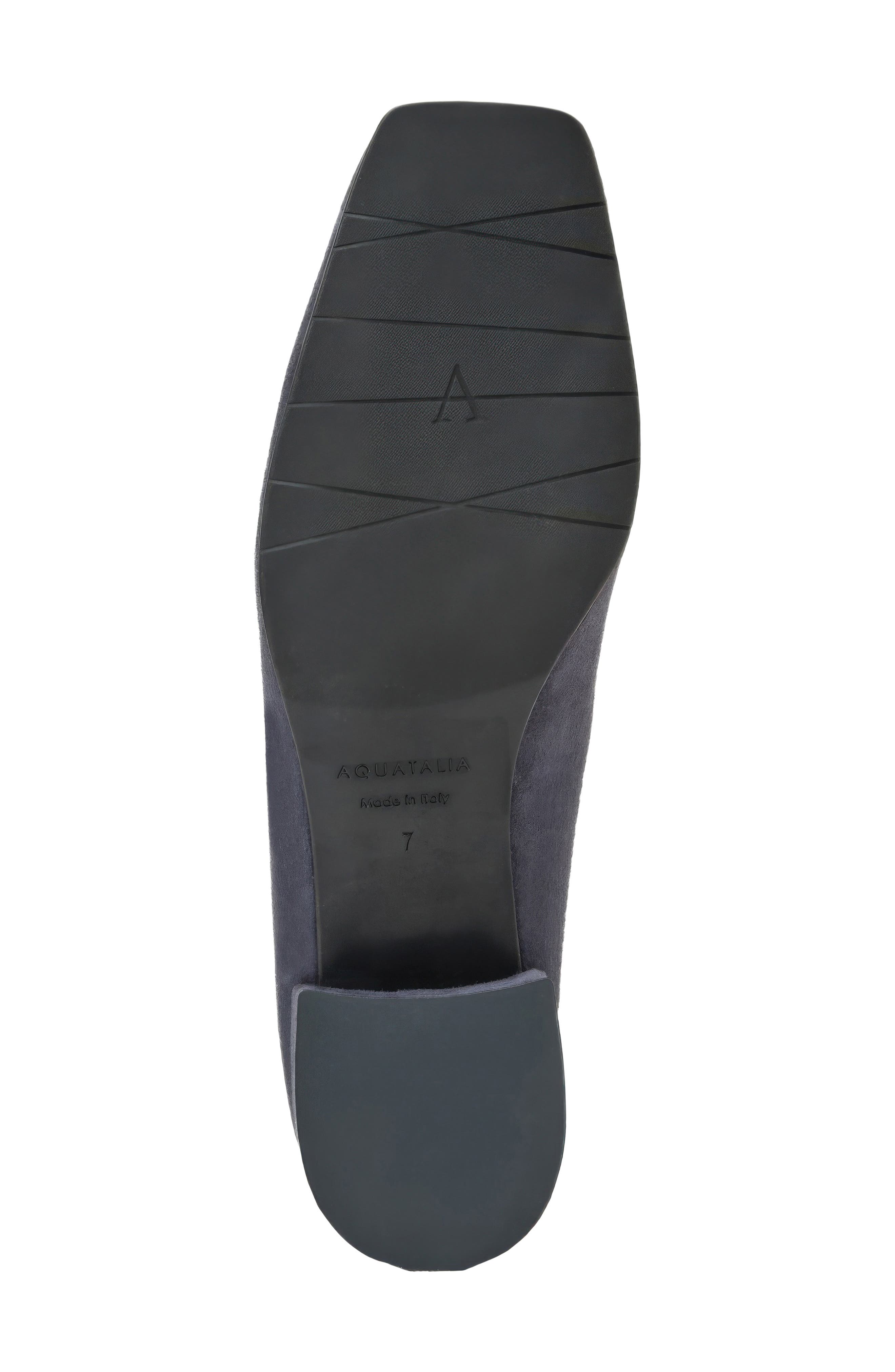 Camalfi Water Resistant Suede Pump, Alternate, color, ASH NAVY SUEDE