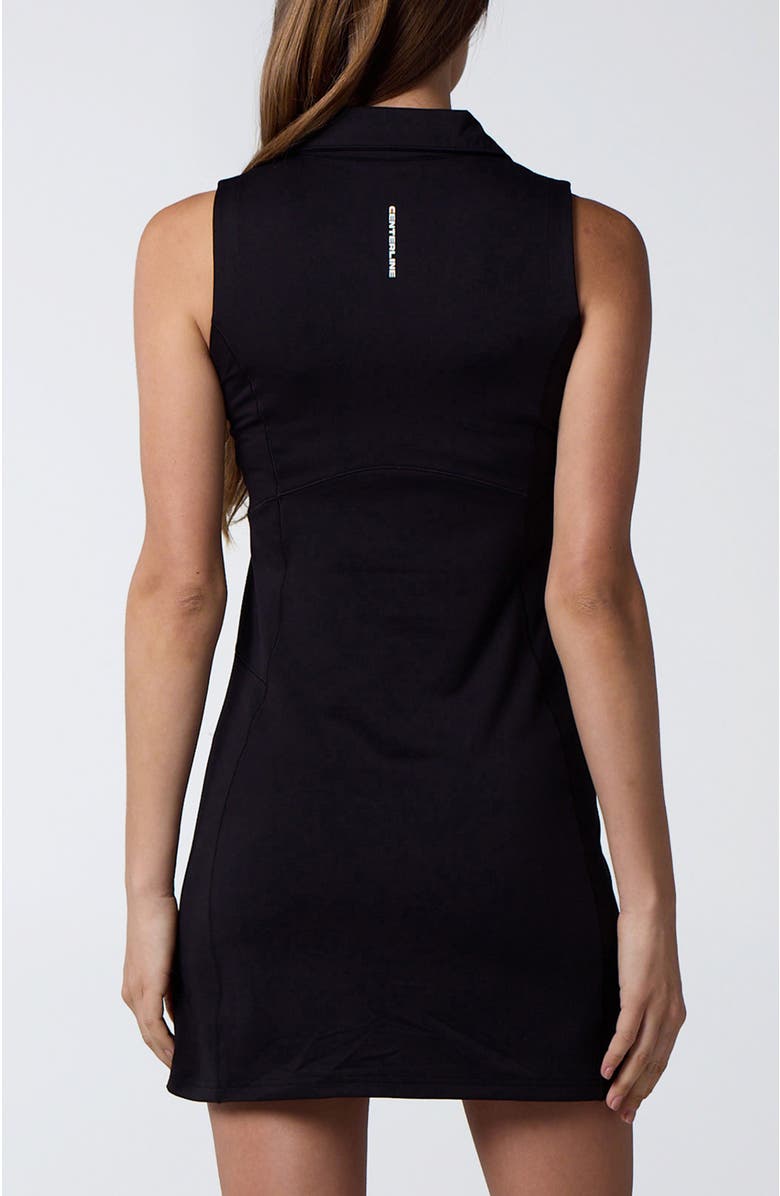 Centerline Athletics Women's Cross-Sport Sleeveless Polo Dress, Alternate, color, Black