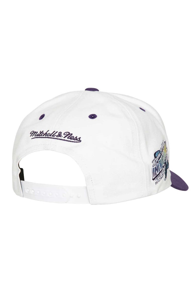 Mitchell & Ness Men's Mitchell & Ness White Tampa Bay Rays Cooperstown Collection Tail Sweep Pro Snapback Hat, Alternate, color, 