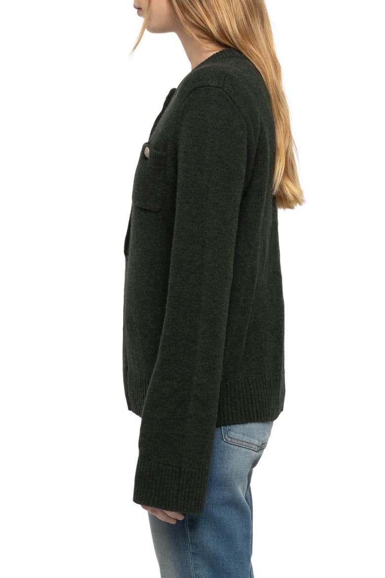 Lucala Wool & Cashmere Sweater, Alternate, color, GLOOM
