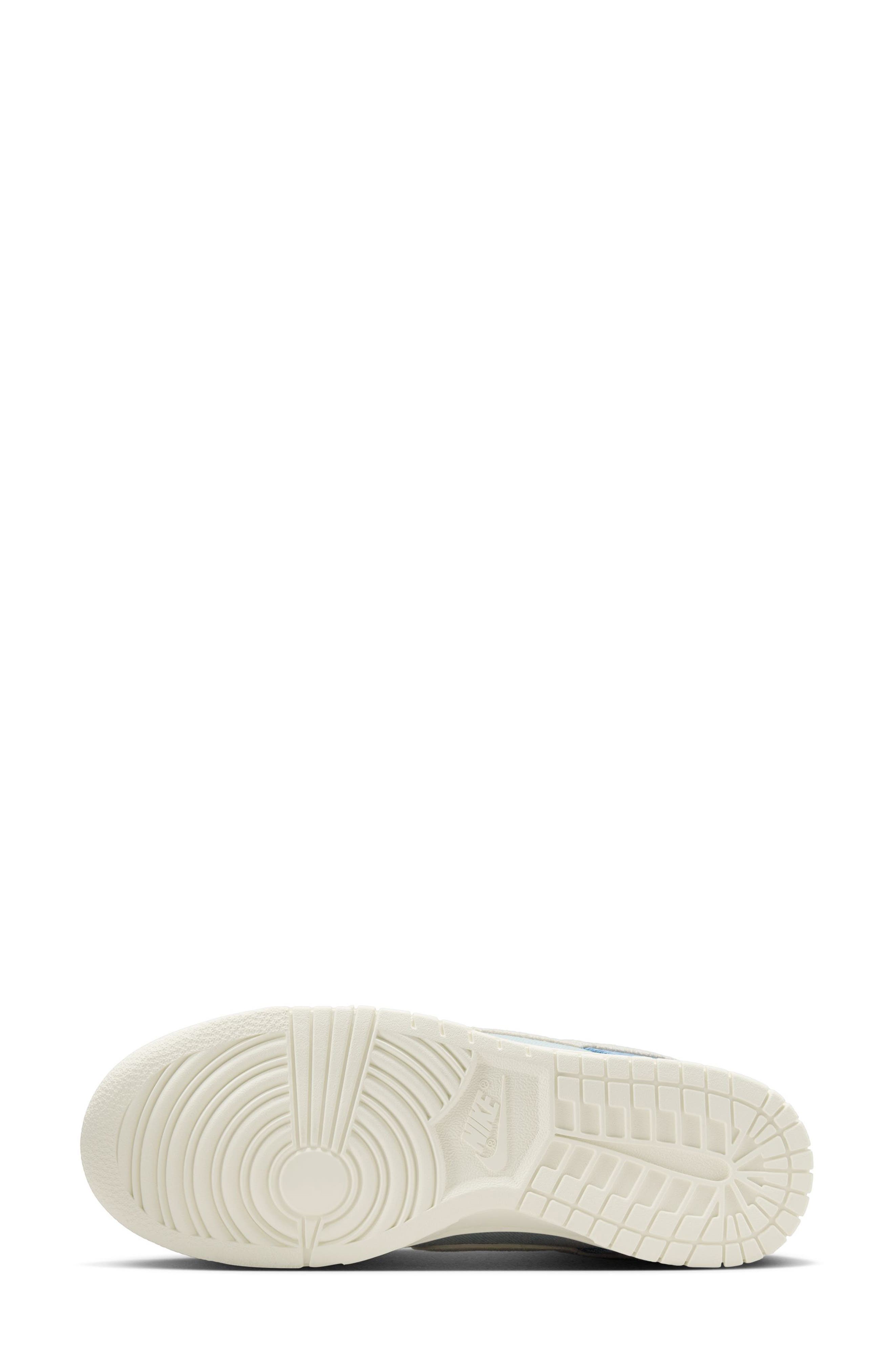 Nike Dunk Low Denim Basketball Sneaker, Alternate, color, 