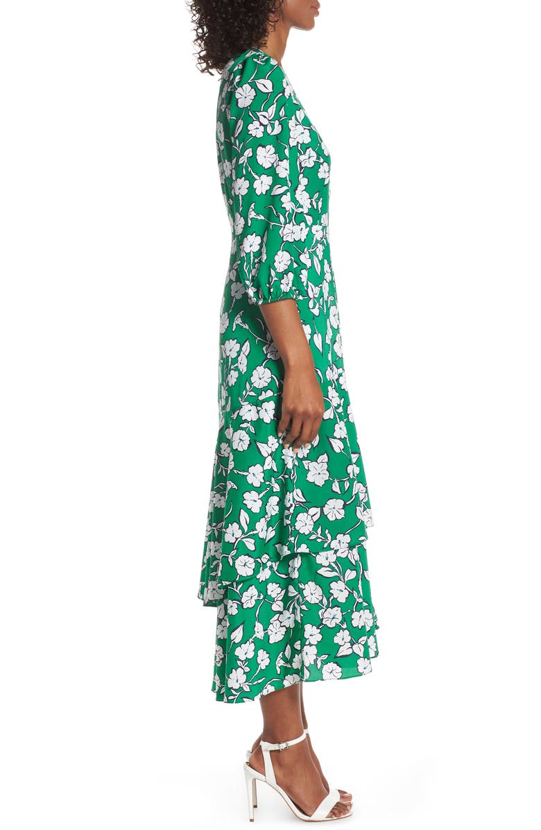 Eliza J Asymmetrical Faux Wrap Maxi Dress, Alternate, color,