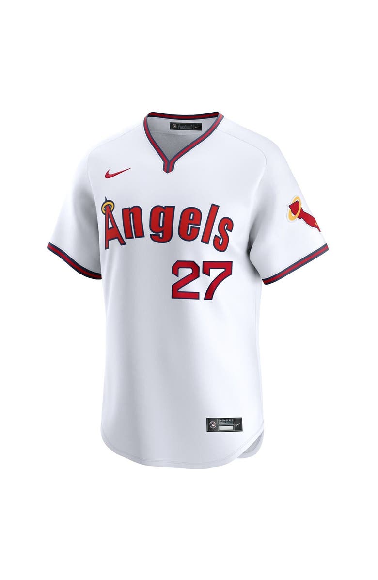 Nike Men's Nike Mike Trout White Los Angeles Angels Alternate Limited Player Jersey, Alternate, color, White