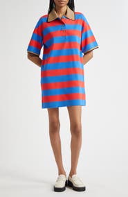 Marimekko Referenssi Stripe Cotton Polo Tunic