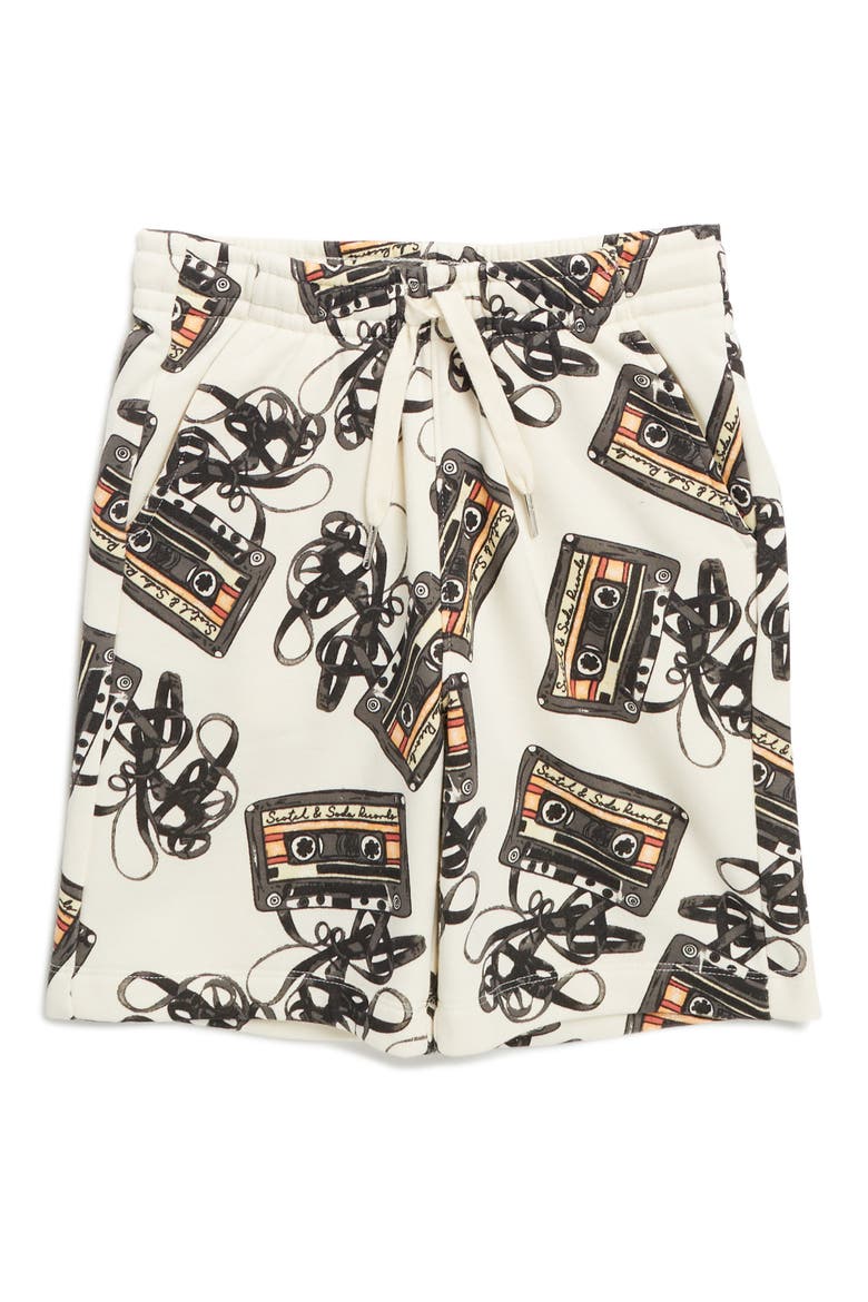 Kids' Fleece Shorts, Main, color, EGGNOG
