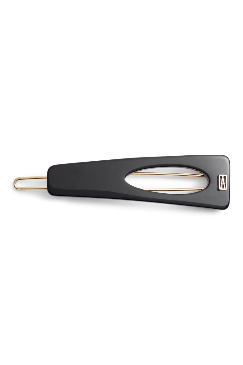 Side Barrette, Main, color, BLACK