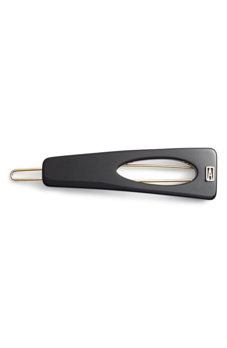 Alexandre de Paris Side Barrette, Main, color, Black