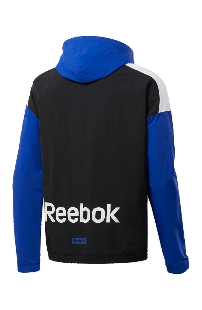 Reebok Big Logo Hooded Windbreaker Zip Jacket, Alternate, color, 