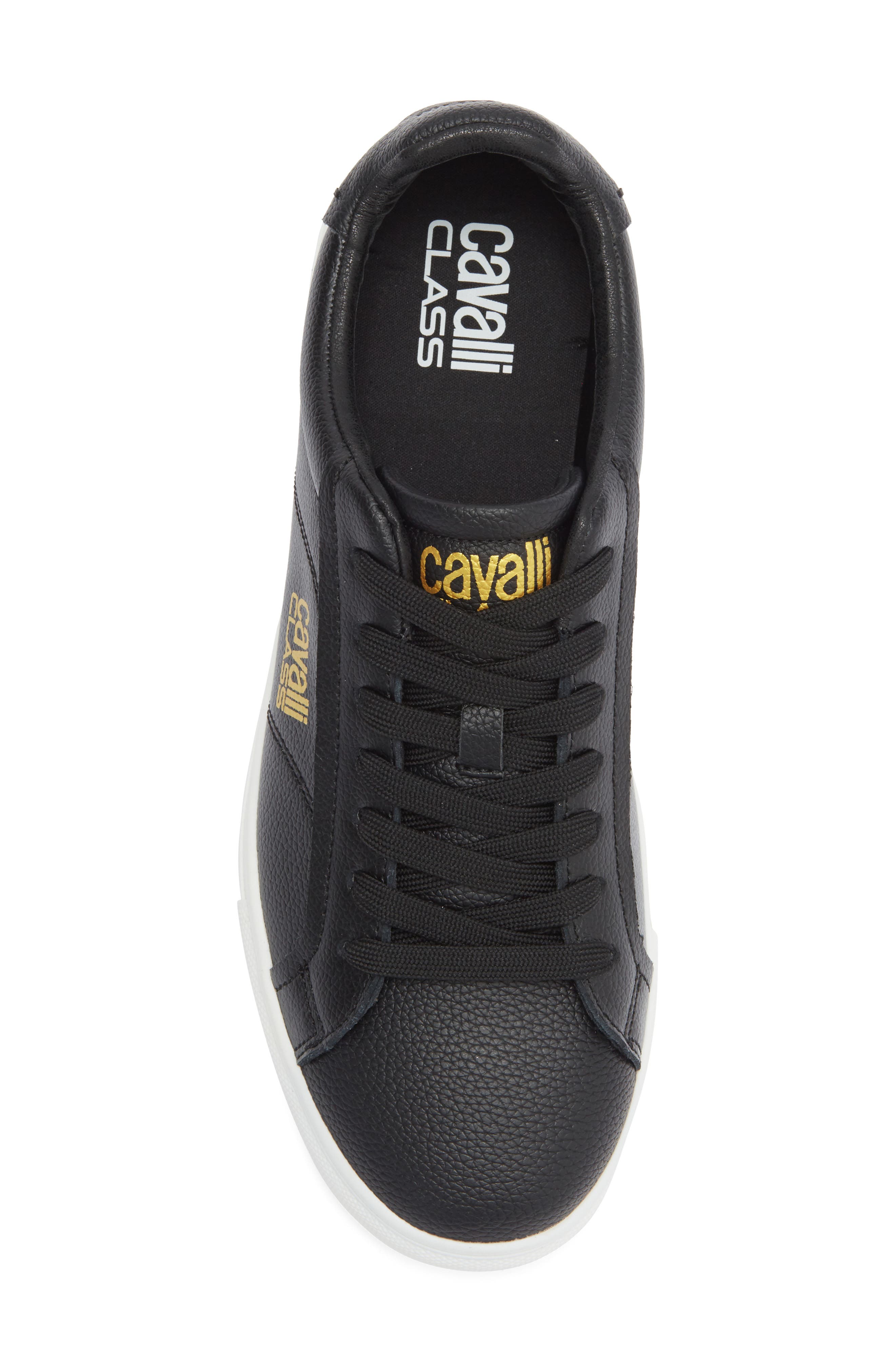 Roberto Cavalli Madrid Sneaker, Alternate, color, Black