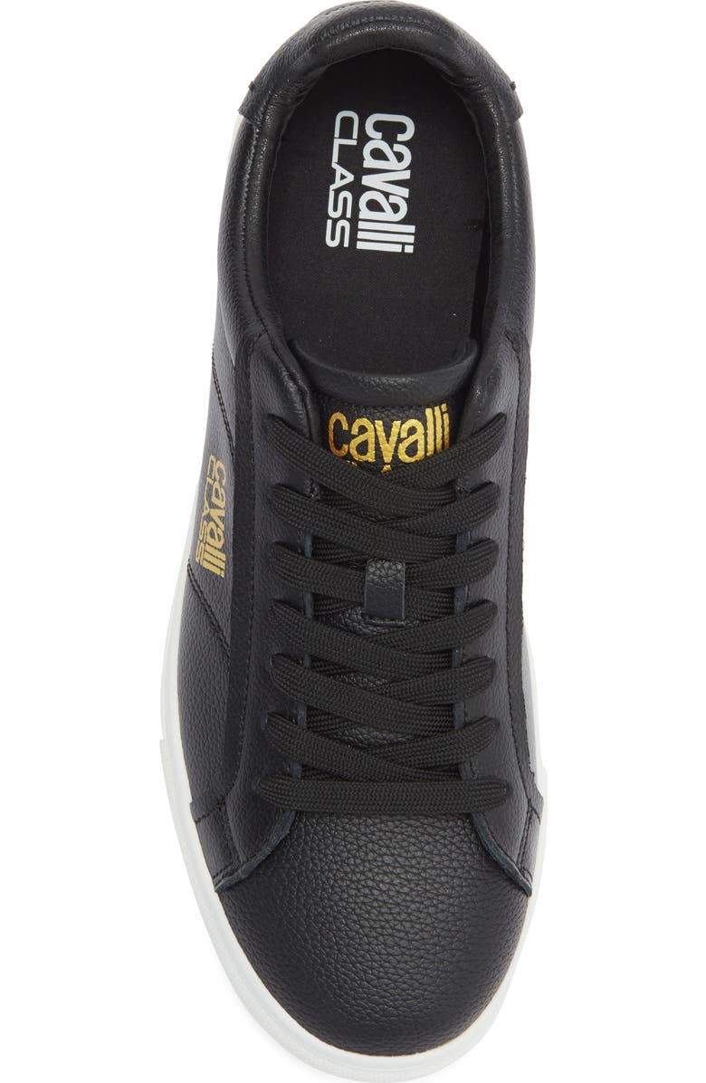 Roberto Cavalli Madrid Sneaker, Alternate, color, Black