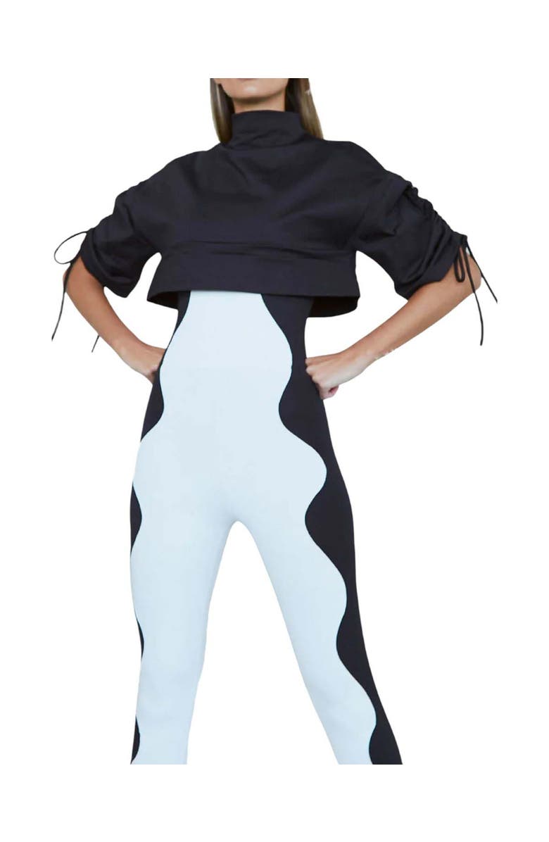 Port De Bras Cata Top, Alternate, color, Black