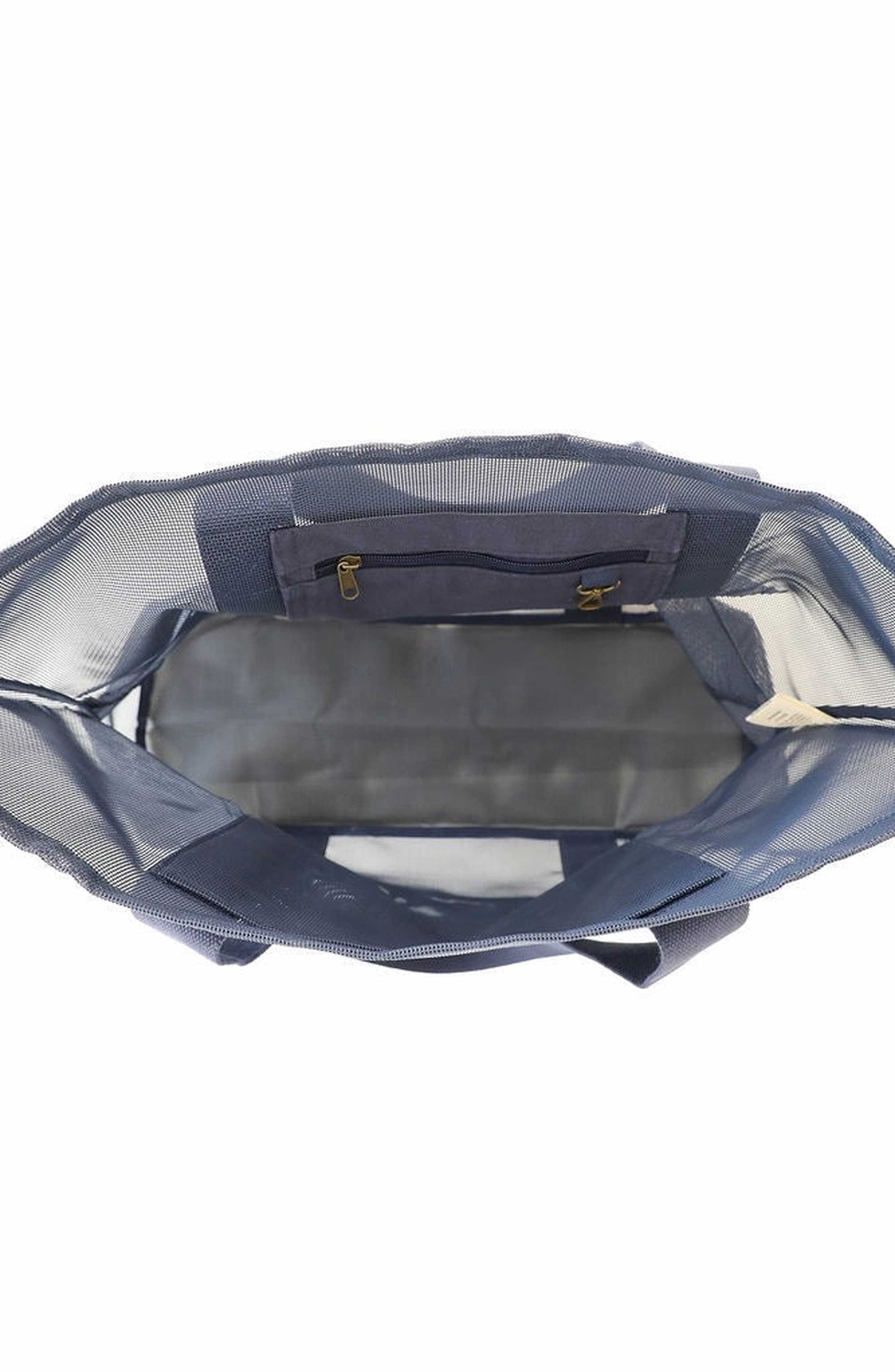 Beach Hauler Mini Mesh Beach Bag, Alternate, color, Deep Sea Navy