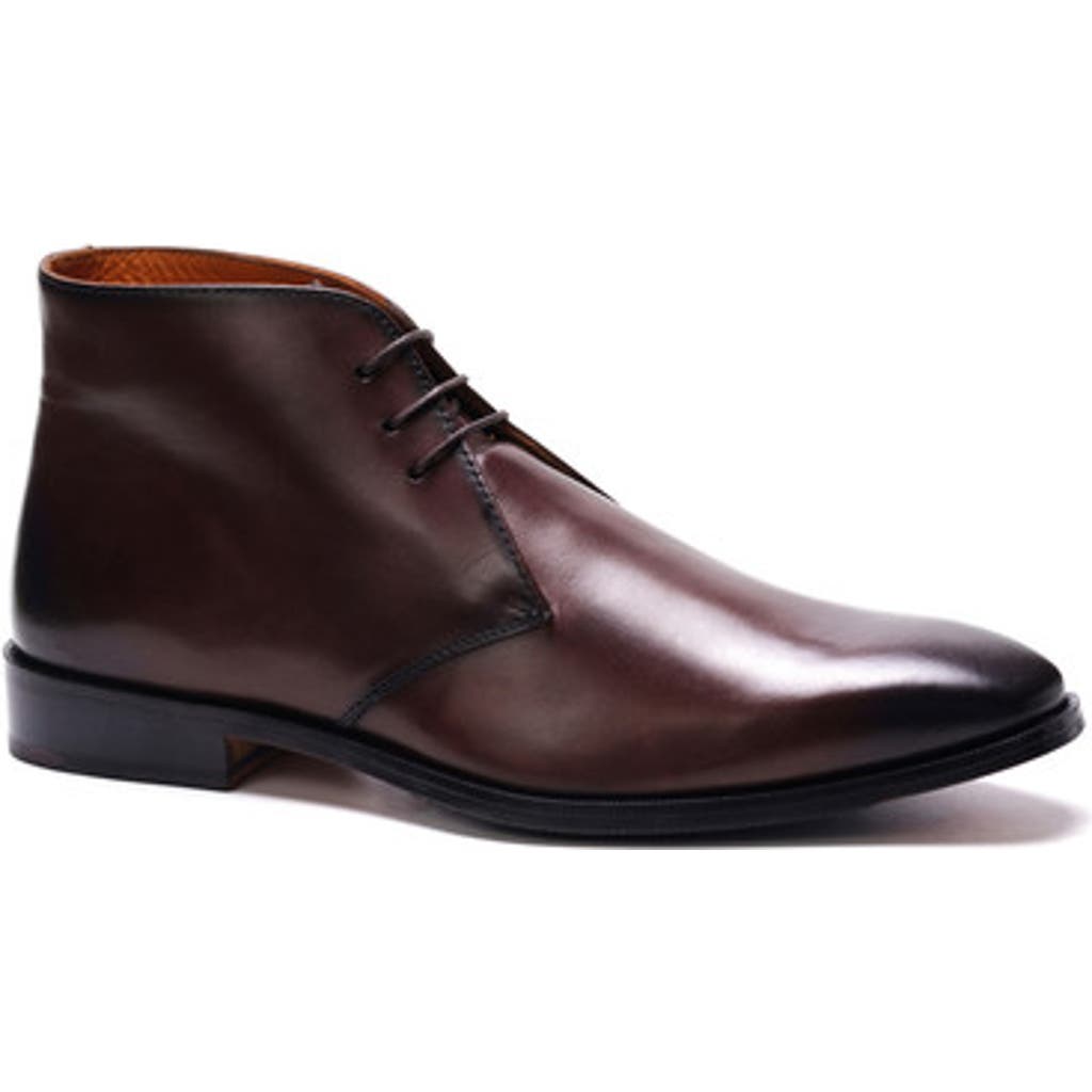 CARLOS SANTANA Corazon Chukka Boot in Chocolate Brown Burnished  product