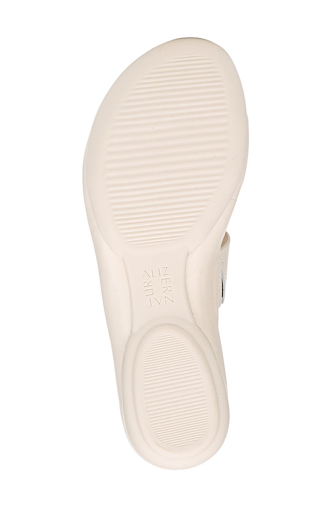 Genn Drift Slide Sandal, Alternate, color, PALE IVORY LEATHER