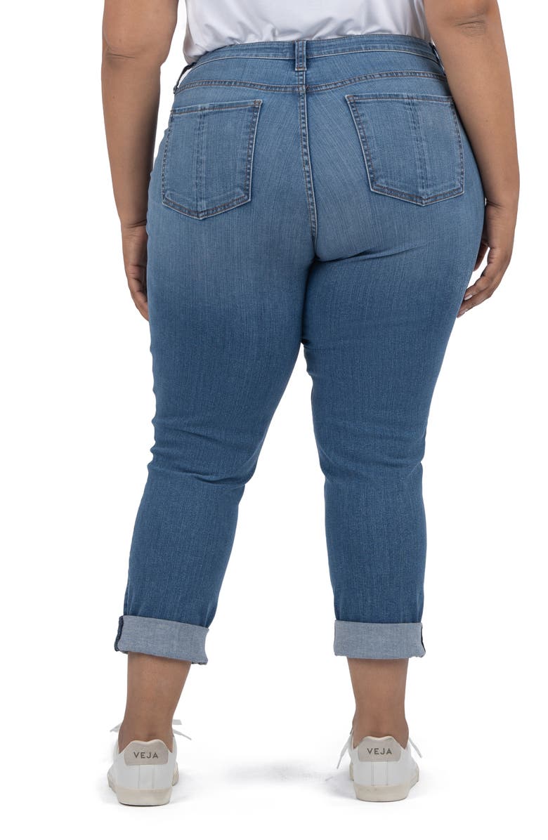 KUT from the Kloth Catherine Mid Rise Boyfriend Jeans, Alternate, color, Security