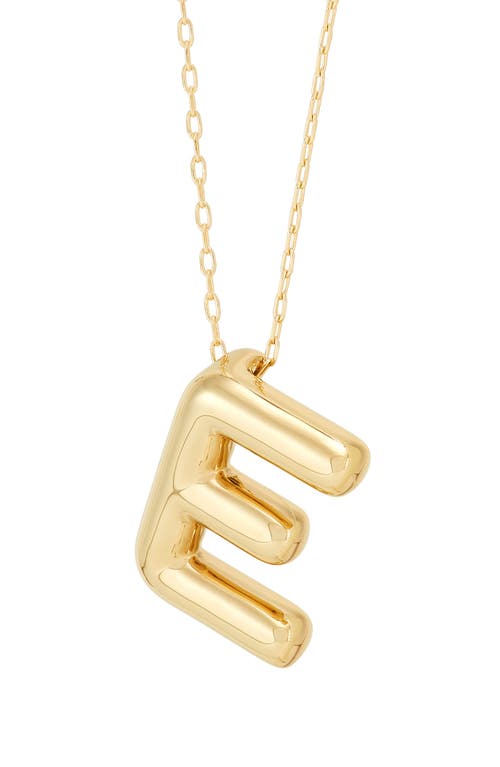 Frankie & Zoe Initial 'm' Pendant Necklace In Gold