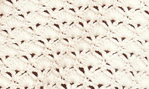 Shop Karen Kane Open Stitch Cotton Sweater Tank In Natural
