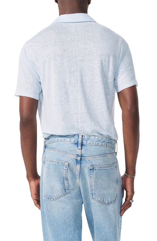 Rag & Bone Johnny Linen Polo Shirt