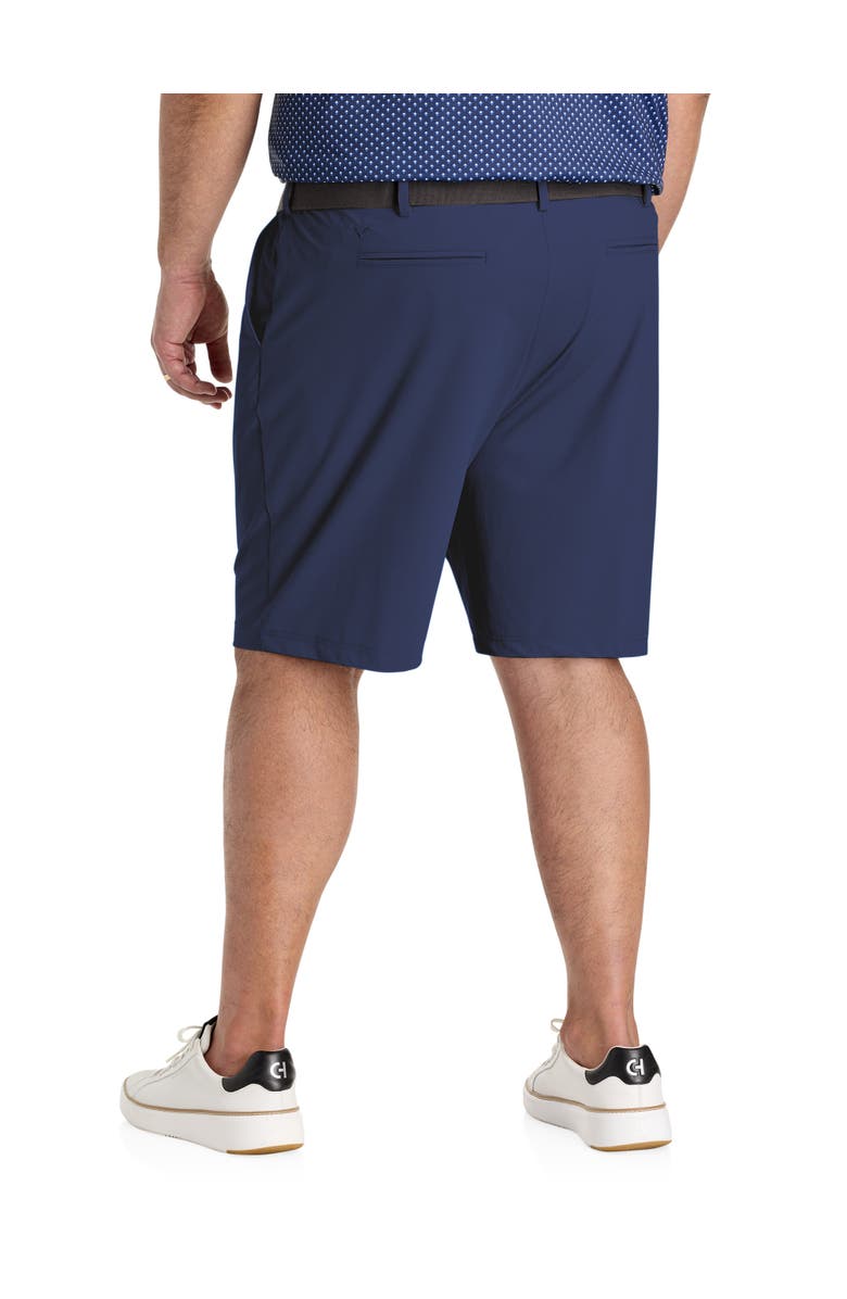Callaway Big & Tall Flat-Front Golf Shorts, Alternate, color, Peacoat