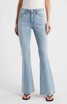 rag & bone Flexi Dahlia Mid Rise Flare Leg Jeans