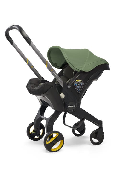 Convertible Infant Car Seat/Compact Stroller System with Base