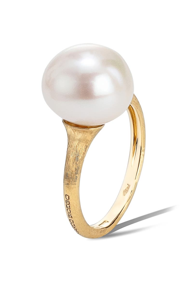 Africa Boule Pearl Ring, Main, color, PEARL/ YELLOW GOLD