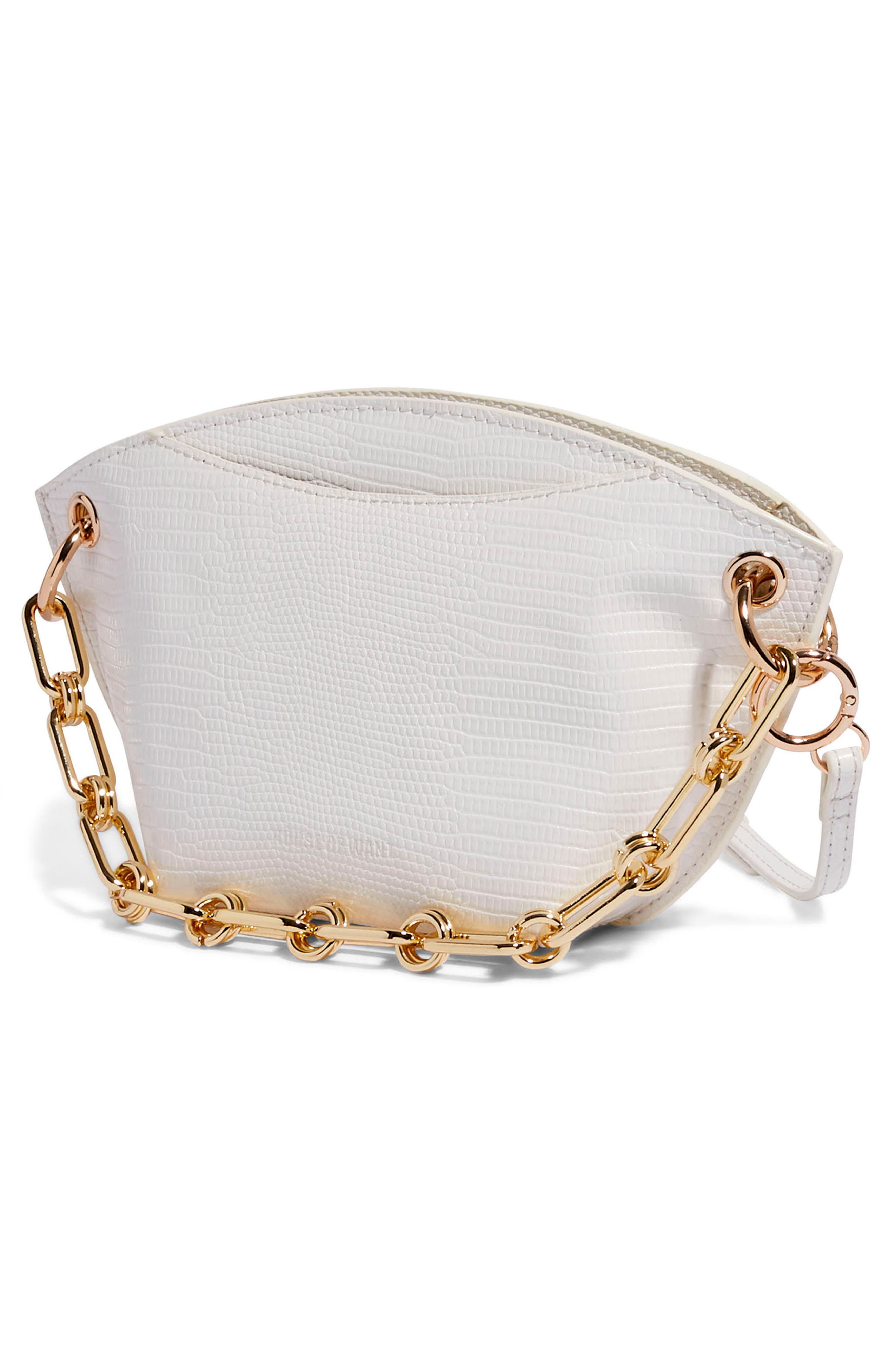 HOUSE OF WANT H.O.W. We Encourage Vegan Leather Crossbody Bag, Alternate, color, 