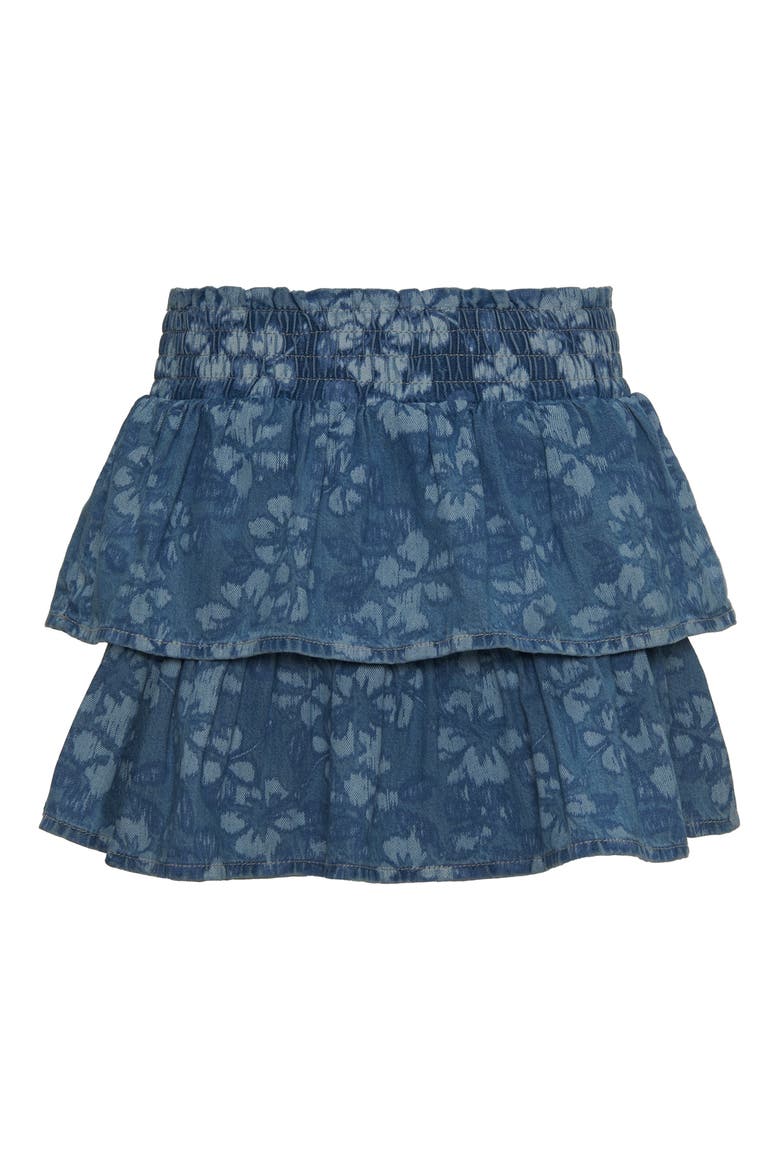 Kids' Summer Breeze Skirt with Shorts, Alternate, color, LIGHT BLUE