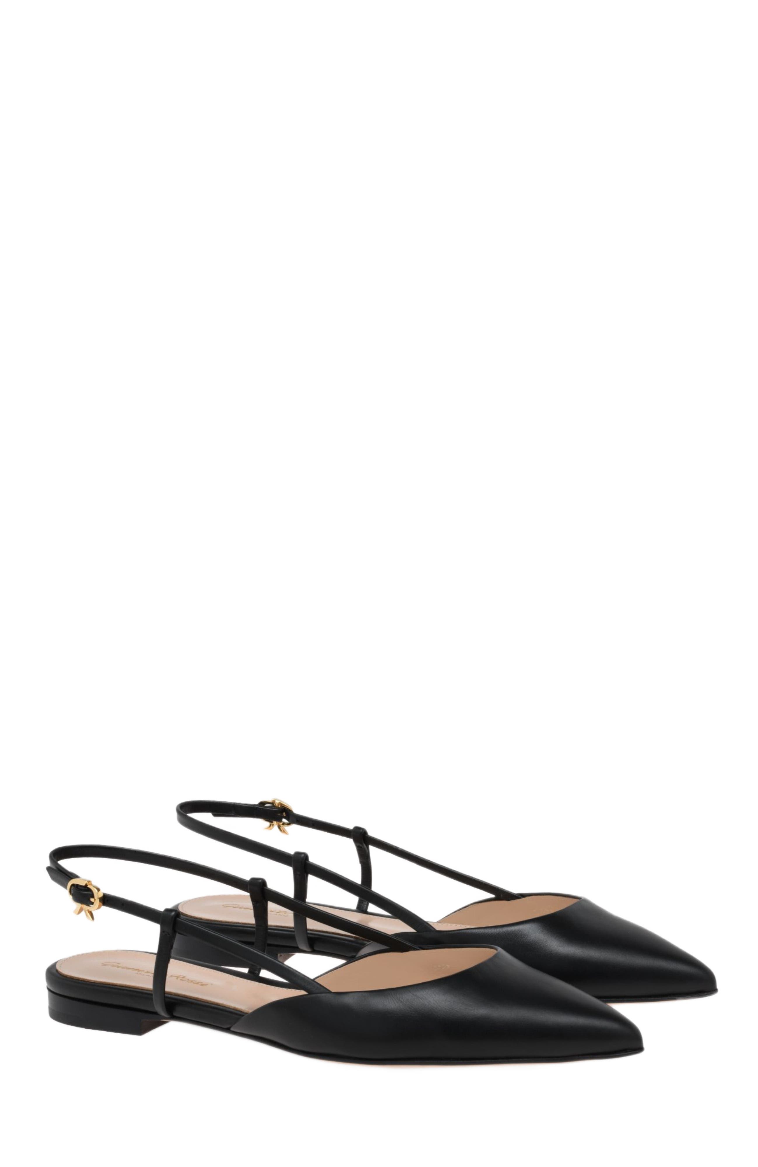 Gianvito Rossi Ascent 05 Slingback, Alternate, color, Black