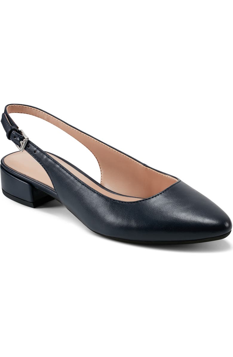 Easy Spirit Cadence Slingback Pump, Main, color, Dark Blue